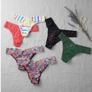 NEW! Hanky Panky lace original rise 6pair Price Firm Unless Bundled With multipl